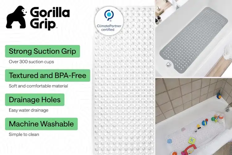 Detailed view of Best Anti Slip Shower Mats: Step Safely