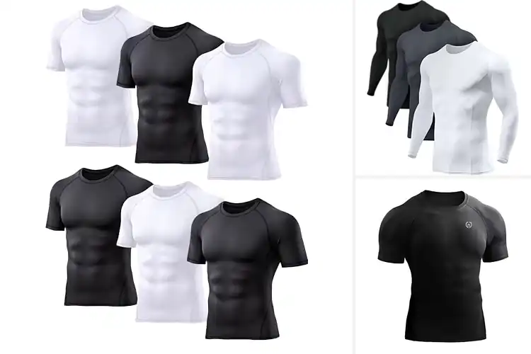 Detailed view of Best Athletic Baselayer Shirts