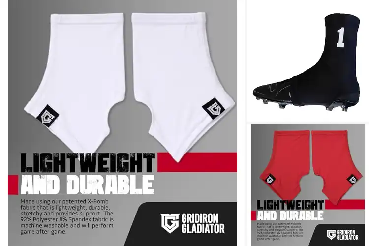 Detailed view of Best Bulk Football Cleat Covers
