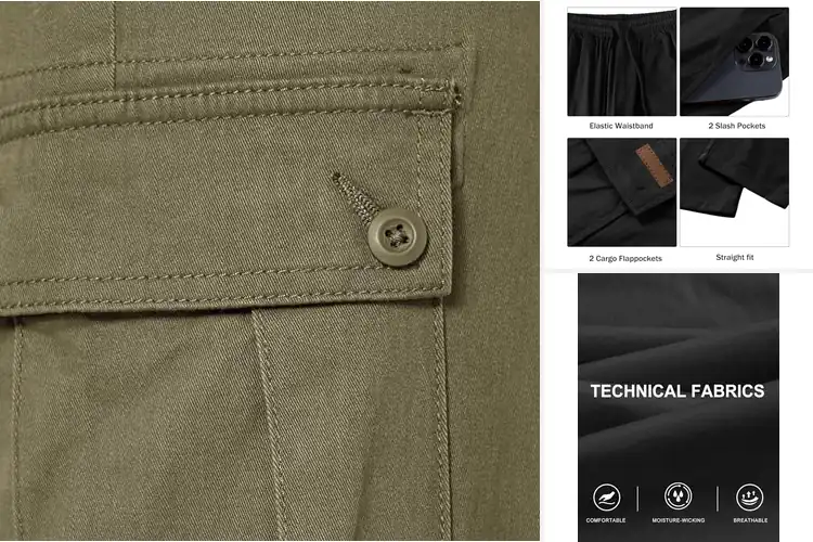 Detailed view of Best Cargo Pants For Men: Top 10 Picks for Style & Function