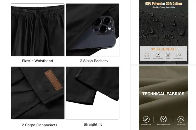 Detailed view of Best Cargo Pants: Top 10 Picks for Ultimate Comfort & Style