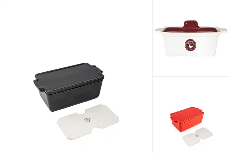 Detailed view of Best Ceramic Terrine With Press