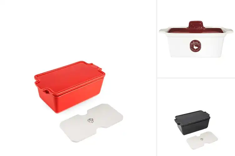 Detailed view of Best Ceramic Terrines With Presses for Easy Gourmet Cooking