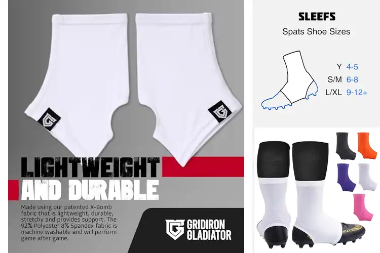 Detailed view of Best Cleat Spats