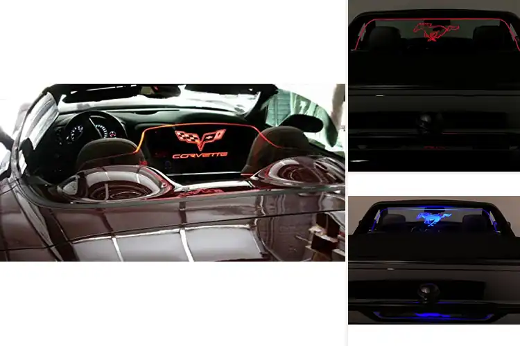 Detailed view of Best Color Changing LED Convertible Wind Restrictors