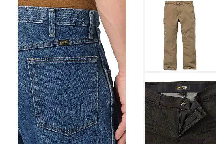 Detailed view of Best Cotton Work Pants