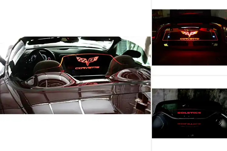Detailed view of Best Custom Etched Wind Deflectors