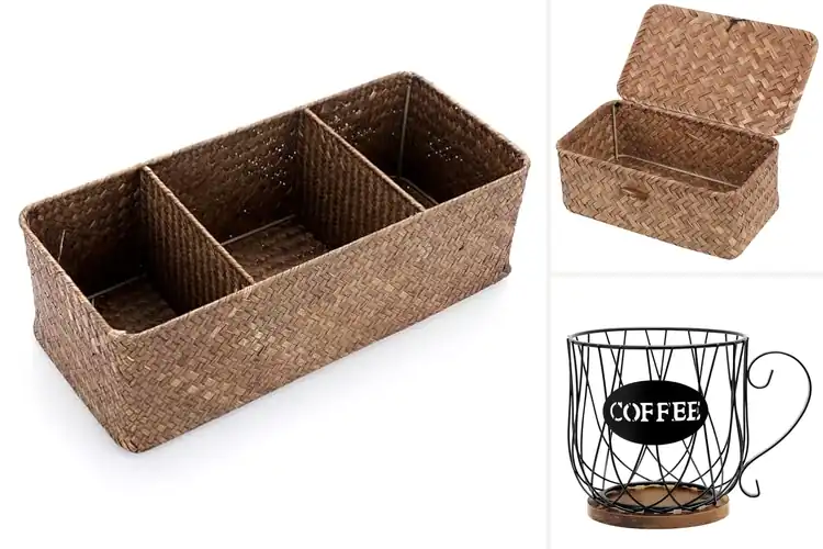 Detailed view of Best Decorative Coffee Baskets