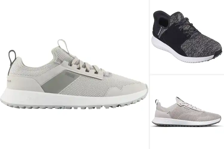 Detailed view of Best Durable Knit Golf Shoes