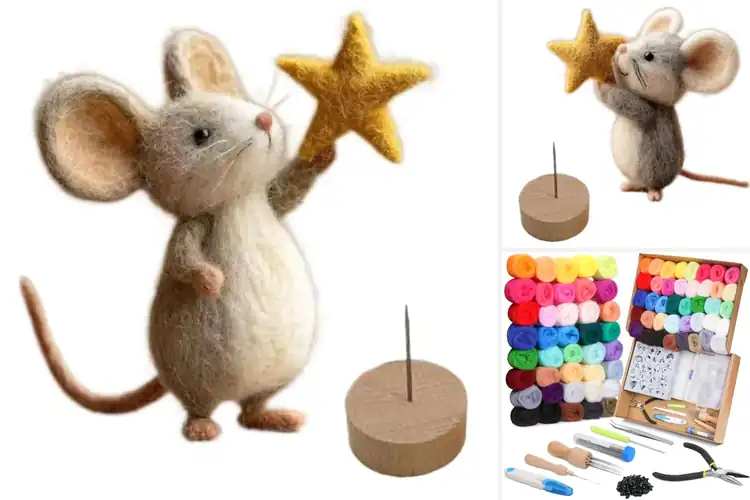 Detailed view of Best Durable Needle Felted Cozy: Lasting Charm