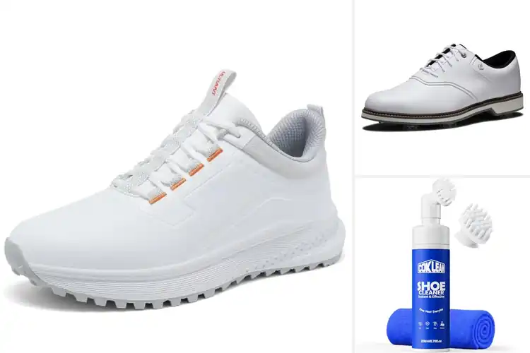 Detailed view of Best Easy-Clean Golf Shoes