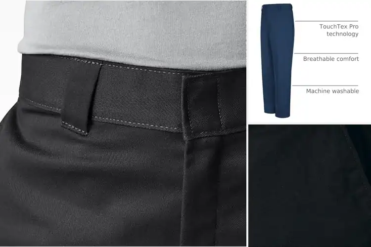 Detailed view of Best Flat Front Work Pants for Comfort and Durability