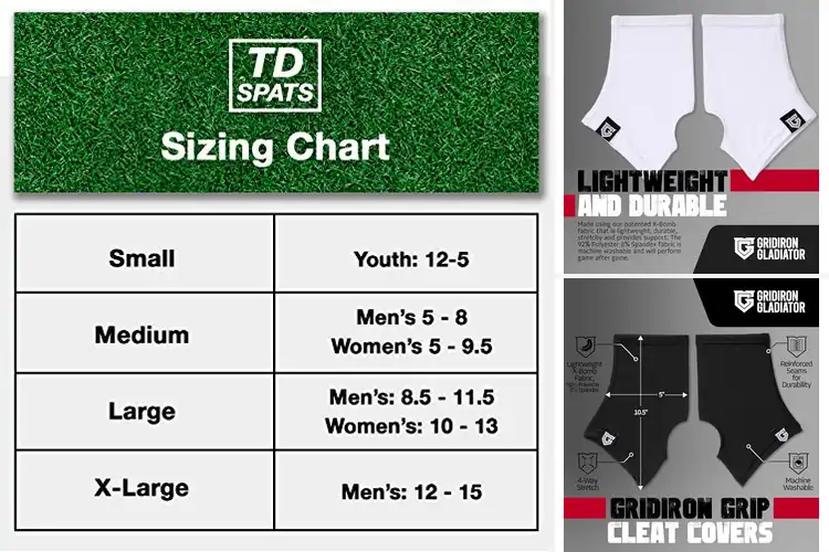 Detailed view of Best Football Cleat Covers