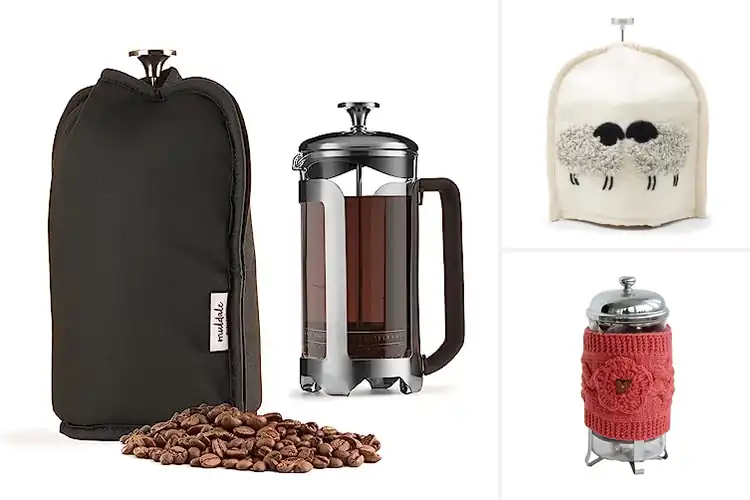 Detailed view of Best French Press Cozy Covers: Stylish Warmth for Your Brew
