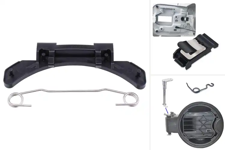 Detailed view of Best Fuel Door Components