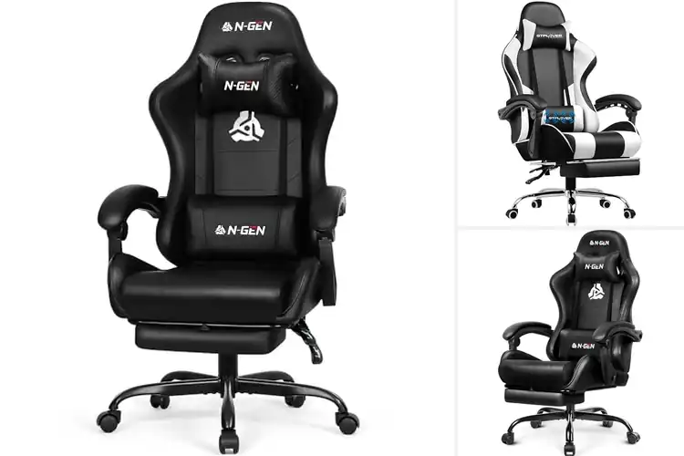 Detailed view of Best Gaming Chairs With Footrests for Ultimate Comfort