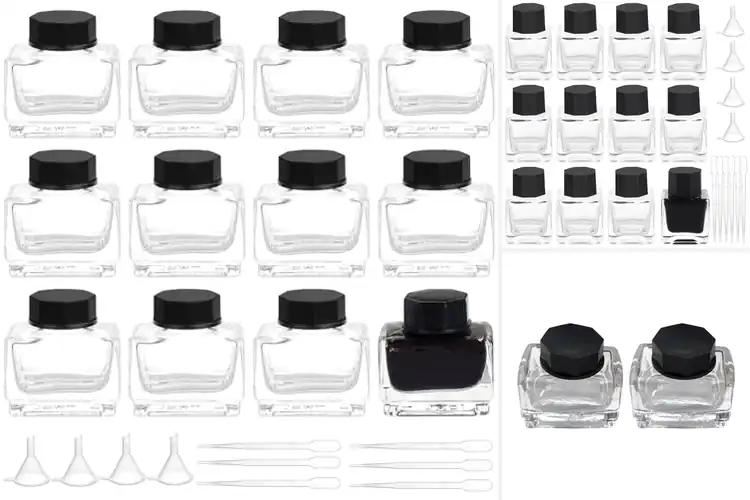 Detailed view of Best Glass Bottle Inks