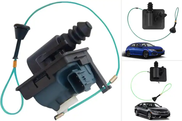 Detailed view of Best Honda Civic Gas Doors for Smooth, Easy Refueling