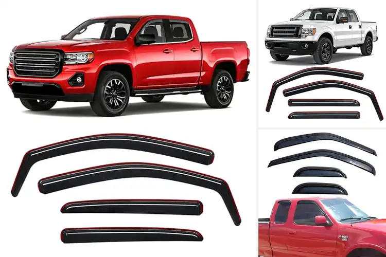 Detailed view of Best Installation Wind Deflectors
