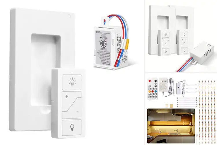 Detailed view of Best LED Light Kits with Dimmer Remote
