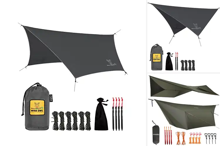 Detailed view of Best Lightweight Tarps For Hammocks