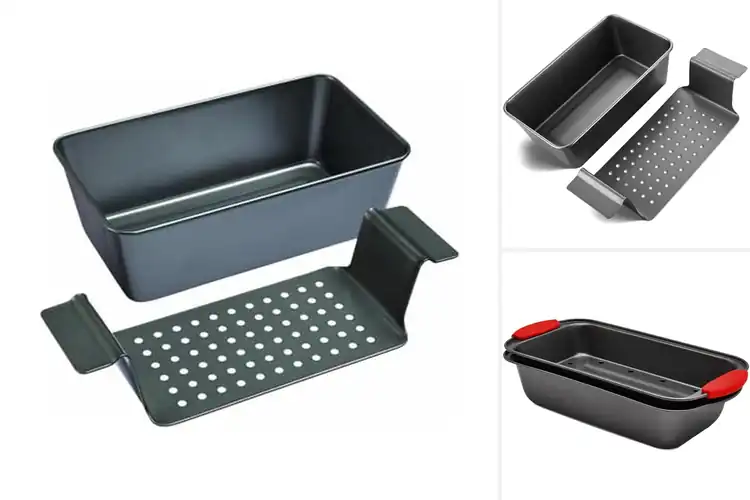 Detailed view of Best Meatloaf Pans With Presses for Perfect, Healthy Loaves