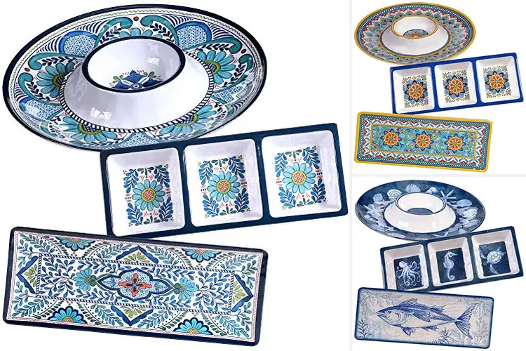 Detailed view of Best Melamine Serving Sets to Impress Your Guests Every Time