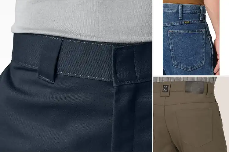 Detailed view of Best Men’s Work Pants