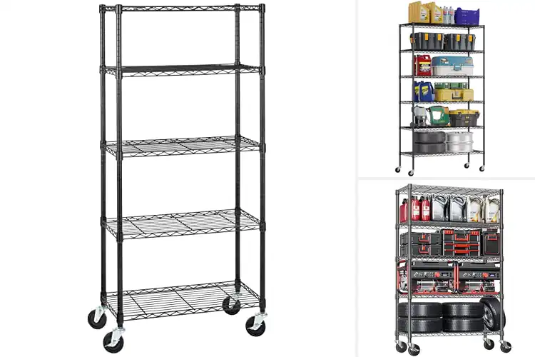 Detailed view of Best Mobile Storage Racks: Space-Saving & Smooth Rolling