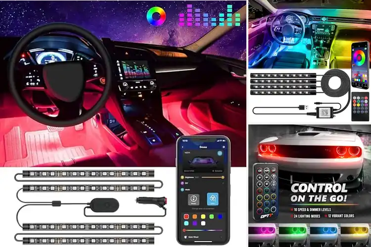 Detailed view of Best Multi-Color LED Car Accessories