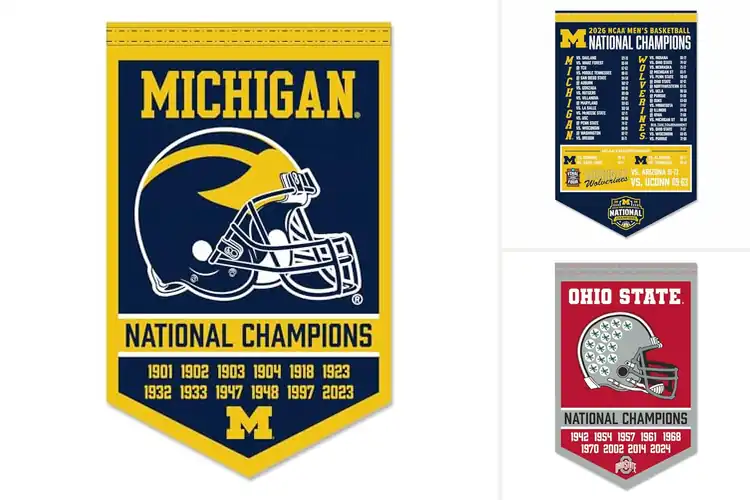 Detailed view of Best NCAA Championship Banners: Top Picks for True Fans