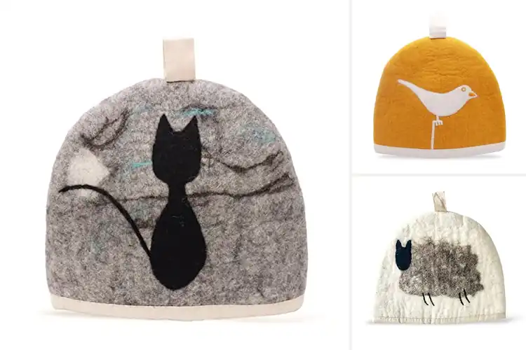 Detailed view of Best Needle Felted Tea Cozies