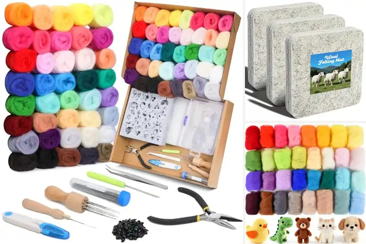 Detailed view of Best Needle-Felted Wool Covers for Warmth & Style