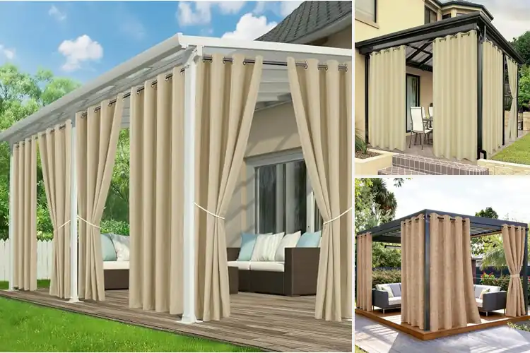 Detailed view of Best Outdoor Curtains
