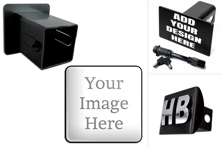 Detailed view of Best Personalized Hitch Covers