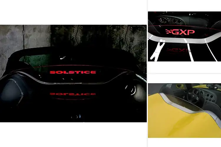 Detailed view of Best Pontiac Solstice Convertible Wind Blockers