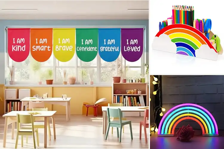 Detailed view of Best Rainbow Decor: 10 Cheerful Items to Brighten Any Space
