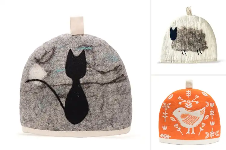 Detailed view of Best Safe Dyes Tea Cozy: Keep Tea Hot, Style Up Your Kitchen