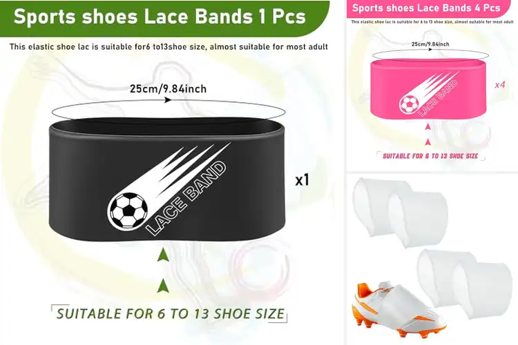 Detailed view of Best Shoelace Safety Cleat Covers