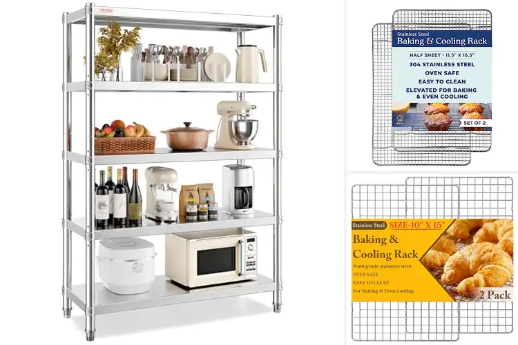 Detailed view of Best Stainless Steel Racks