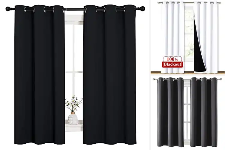 Detailed view of Best Sun Blocking Curtains