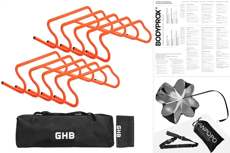 Detailed view of Best Track and Field Equipment