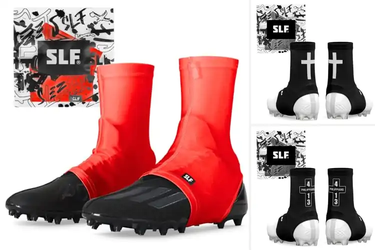 Detailed view of Best Turf Debris Guard Cleat Covers
