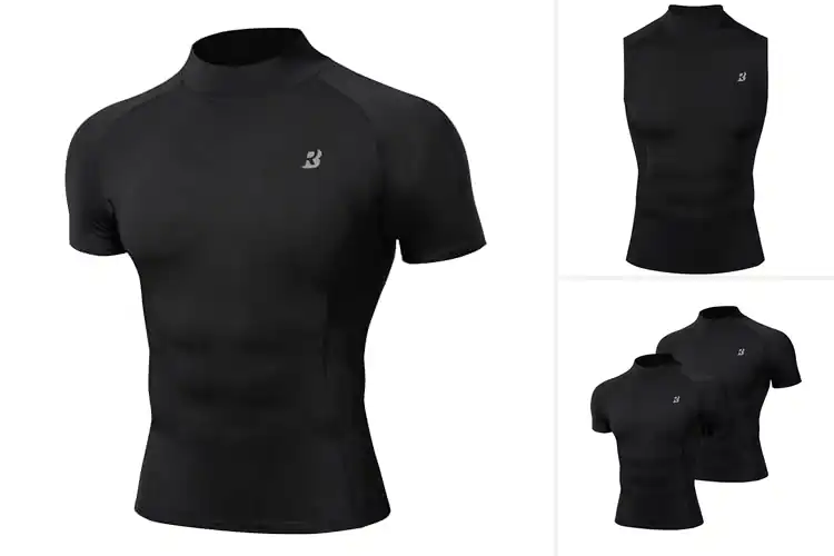 Detailed view of Best Turtleneck Compression Shirts for Peak Performance