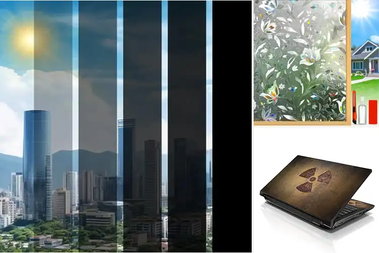 Detailed view of Best UV Resistant Sticker Included Cover