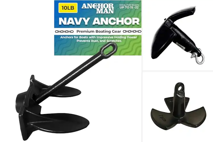 Detailed view of Best Vinyl Coated Boat Anchors for Steady, Safe Mooring