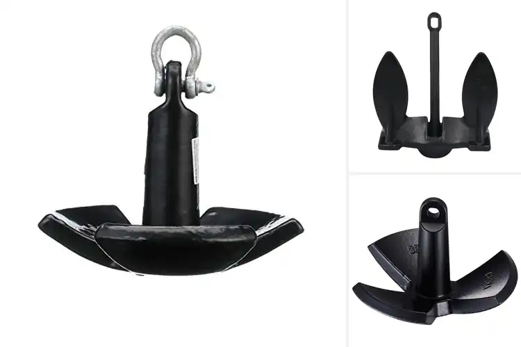 Detailed view of Best Vinyl Coated Cast Iron Anchor: Top 10 Boat Essentials