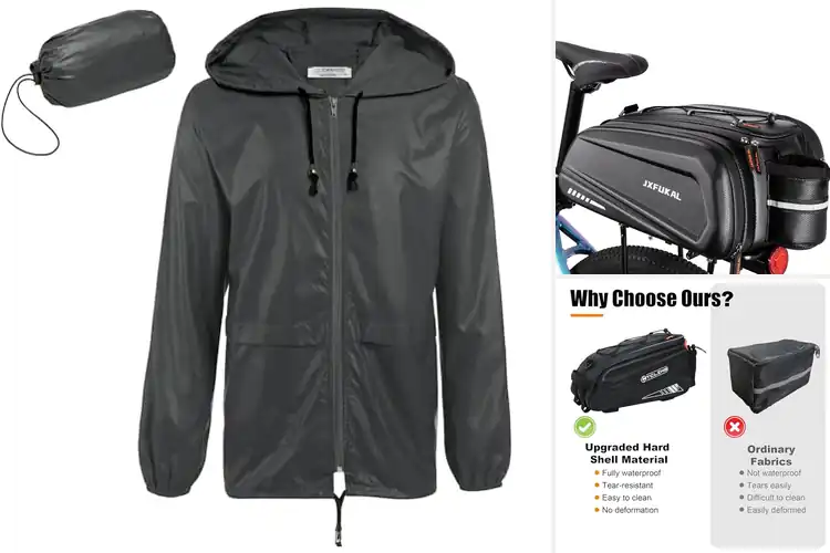 Detailed view of Best Waterproof Cycling Shells: Stay Dry, Ride Strong
