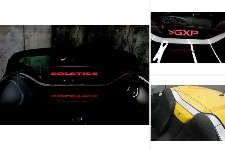 Detailed view of Best Wind Blockers for Pontiac Solstice Convertible
