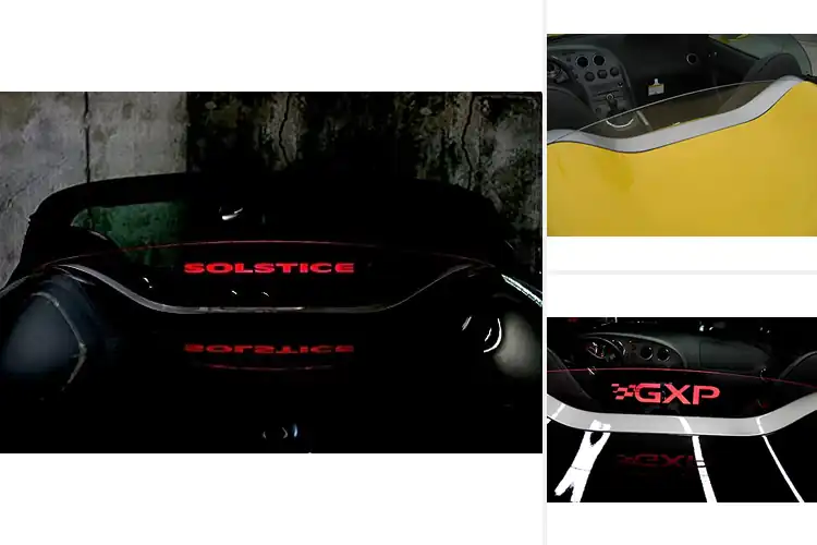 Detailed view of Best Wind Deflector Bundles for Pontiac Solstice
